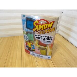 Hasbro SIMON FLASH Game - SONIC Edition - 4 Games w/ Lights Sounds Colors *NEW*